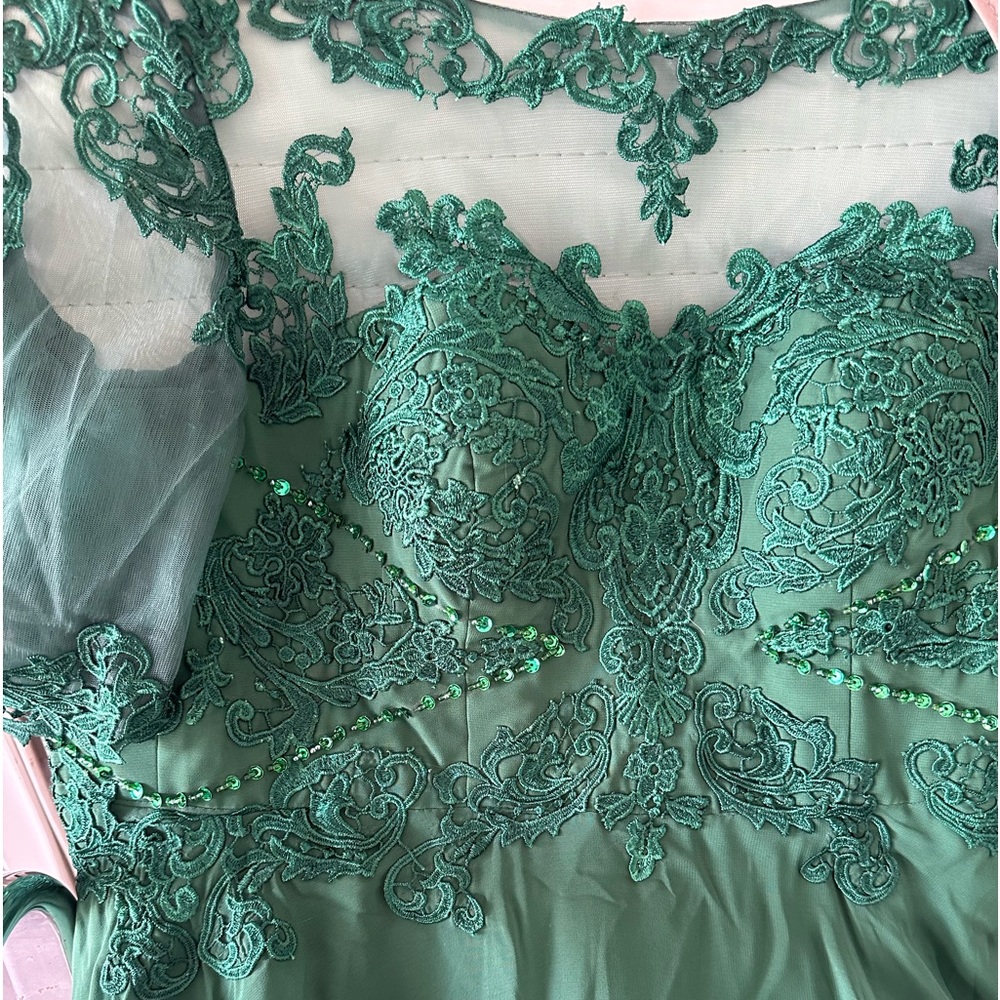 Mother of the groom dress, never worn opted for mid sleeves vs short